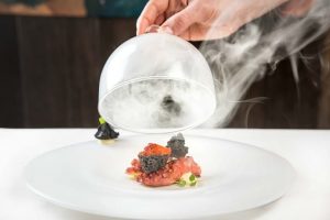 comida de alta cocina
